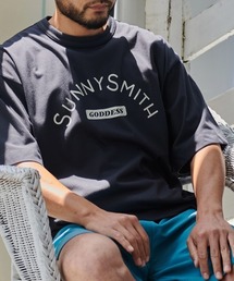 【SUNNY SMITH】へビーオンス Cool Smith ロゴプリント Tシャツ 半袖