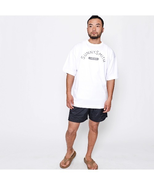 Sunny Smith(サニースミス)の「【SUNNY SMITH】へビーオンス Cool Smith ロゴプリント Tシャツ 半袖(Tシャツ/カットソー・メンズ・チャコール/レッド/オフホワイト・MEDIUM/LARGE)」の20枚目の写真