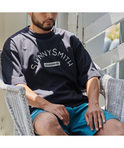 Sunny Smith(サニースミス)の「【SUNNY SMITH】へビーオンス Cool Smith ロゴプリント Tシャツ 半袖(Tシャツ/カットソー・メンズ・チャコール/レッド/オフホワイト・MEDIUM/LARGE)」の17枚目の写真