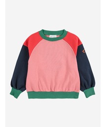 BOBO CHOSES（ボボショーズ）の「Tic Tac Toe color block sweatshirt（スウェット）」