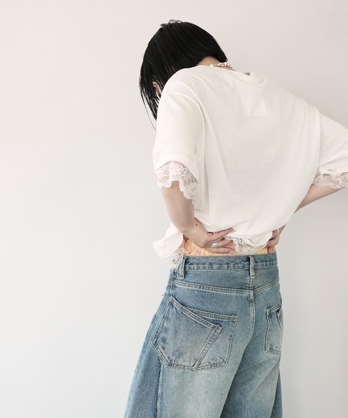 c.u.l(シーユーエル)の「見せパン レディーストランクス ショーツ ギンガムチェック culw837(その他パンツ・レディース・オレンジ/パープル/ブラック/ブルー/ピンク・FREE)」の13枚目の写真