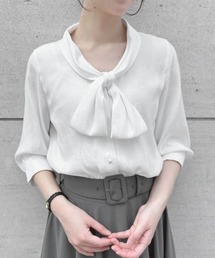 an another angelus | ショールカラーボウタイブラウス(シャツ/ブラウス)