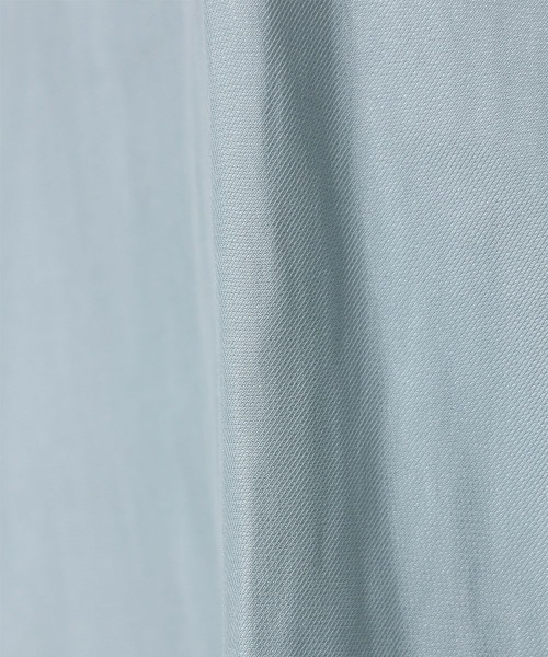 an another angelus（アンアナザーアンジェラス）の「ショールカラーボウタイブラウス（シャツ/ブラウス・レディース・オフホワイト/ブルーグレー・FREE）」の5枚目の写真