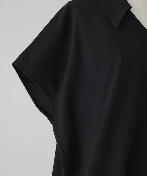 RIM.ARK(リムアーク)の「【RIM.ARK/リムアーク】Wide relax summer dress/ワイドリラックスサマードレス/ワンピース(ワンピース・レディース・ダークブラウン/ブラック・36/38)」の16枚目の写真