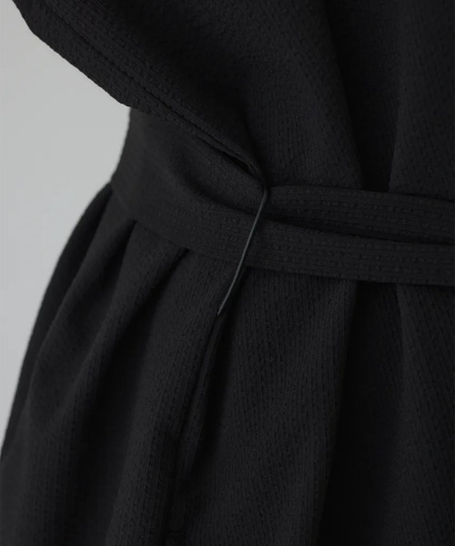 RIM.ARK(リムアーク)の「【RIM.ARK/リムアーク】Wide relax summer dress/ワイドリラックスサマードレス/ワンピース(ワンピース・レディース・ダークブラウン/ブラック・36/38)」の3枚目の写真