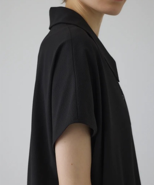 RIM.ARK(リムアーク)の「【RIM.ARK/リムアーク】Wide relax summer dress/ワイドリラックスサマードレス/ワンピース(ワンピース・レディース・ダークブラウン/ブラック・36/38)」の7枚目の写真