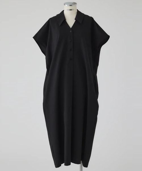 RIM.ARK(リムアーク)の「【RIM.ARK/リムアーク】Wide relax summer dress/ワイドリラックスサマードレス/ワンピース(ワンピース・レディース・ダークブラウン/ブラック・36/38)」の13枚目の写真