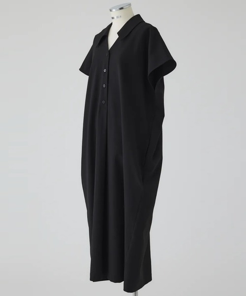 RIM.ARK(リムアーク)の「【RIM.ARK/リムアーク】Wide relax summer dress/ワイドリラックスサマードレス/ワンピース(ワンピース・レディース・ダークブラウン/ブラック・36/38)」の11枚目の写真