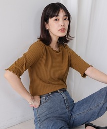 ハーフスリーブカットソー