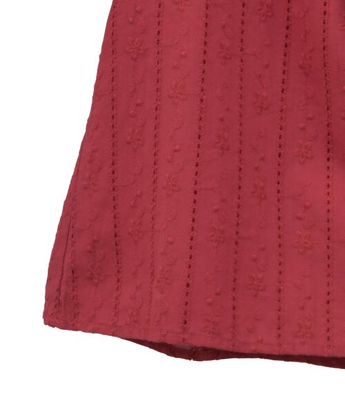 Areeam（アリーム）の「コットンレースラグランブラウス（シャツ/ブラウス・レディース・オフホワイト/レッド・FREE）」の19枚目の写真