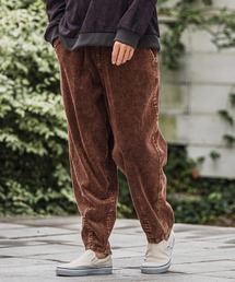 mp13929-Medium Wale Chemical Wash Corduroy Easy Pants イージーパンツ