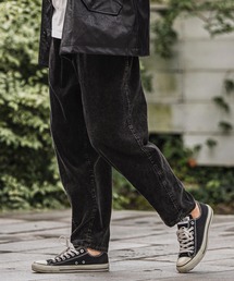 mp13929-Medium Wale Chemical Wash Corduroy Easy Pants イージーパンツ
