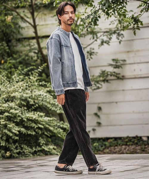 CAMBIO（カンビオ）の「mp13929-Medium Wale Chemical Wash Corduroy Easy Pants イージーパンツ（その他パンツ・メンズ・ブラック/ブラウン・M/L）」の13枚目の写真
