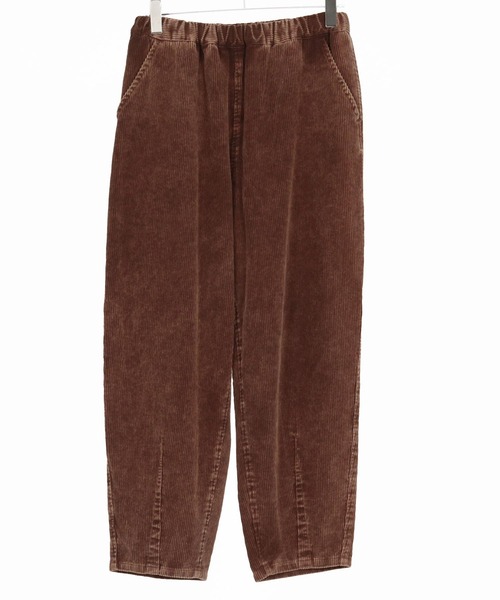 CAMBIO（カンビオ）の「mp13929-Medium Wale Chemical Wash Corduroy Easy Pants イージーパンツ（その他パンツ・メンズ・ブラック/ブラウン・M/L）」の16枚目の写真