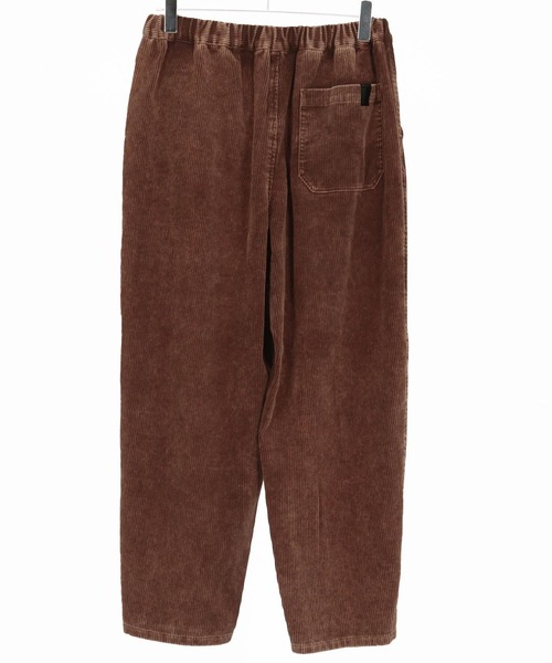 アレッソページ mp13929-Medium Wale Chemical Wash Corduroy Easy Pants