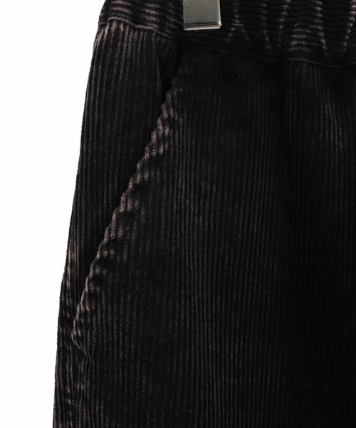 CAMBIO（カンビオ）の「mp13929-Medium Wale Chemical Wash Corduroy Easy Pants イージーパンツ（その他パンツ・メンズ・ブラック/ブラウン・M/L）」の21枚目の写真