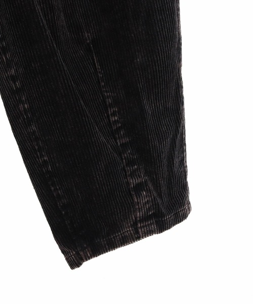 mp13929-Medium Wale Chemical Wash Corduroy Easy Pants