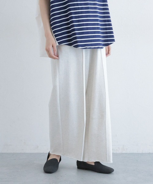 studio CLIP（スタディオクリップ）の「インレーコクーンパンツ（スウェットパンツ・レディース・アイボリー/ネイビー/ライトグレー・FREE）」の15枚目の写真