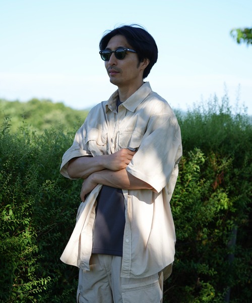 Snow Peak / Garment Dyed Convertible Shirt ガーメントダイ