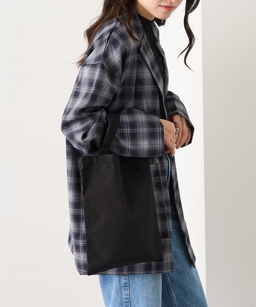 WESTFORD MILL(ウエストフォードミル)の「【WESTFORD MILL】Mini bag for life WM104-O VTS(トートバッグ・レディース・ネイビー/ブラック/ナチュラル/ホワイト・FREE)」の5枚目の写真
