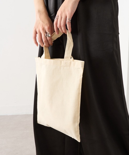 WESTFORD MILL(ウエストフォードミル)の「【WESTFORD MILL】Mini bag for life WM104-O VTS(トートバッグ・レディース・ネイビー/ブラック/ナチュラル/ホワイト・FREE)」の18枚目の写真