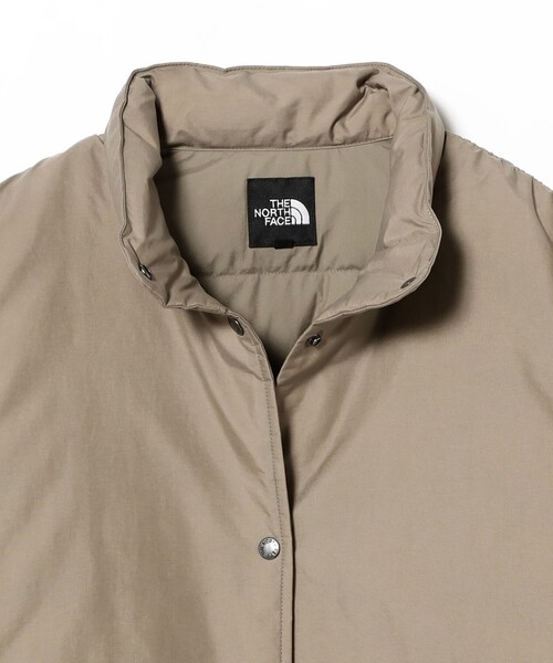 THE NORTH FACE（ザノースフェイス）の「THE NORTH FACE / オルタレーションゼファーシェルハーフコート（ダウンジャケット/コート・レディース・ベージュ/ブラック・MEDIUM/LARGE）」の17枚目の写真