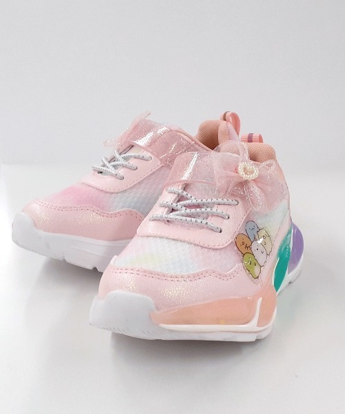 RUGGEDWORKS(ラゲッドワークス)の「《すみっコぐらし》キッズ 光る スニーカー(スニーカー・キッズ・ラベンダー/ピンク・15 /16/17/18)」の19枚目の写真