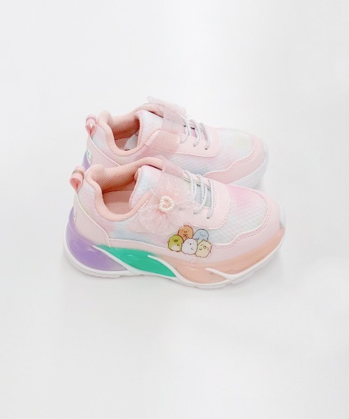 RUGGEDWORKS(ラゲッドワークス)の「《すみっコぐらし》キッズ 光る スニーカー(スニーカー・キッズ・ラベンダー/ピンク・15 /16/17/18)」の21枚目の写真