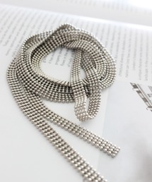 LEPSIM | マルチメタルタイネックレス　577821(ネックレス)