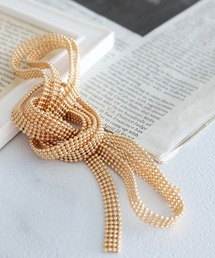 LEPSIM | マルチメタルタイネックレス　577821(ネックレス)