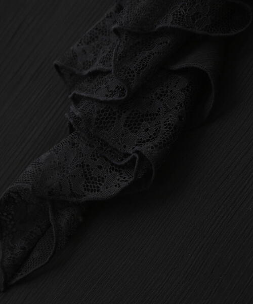 PROPORTION BODY DRESSING（プロポーションボディドレッシング）の「レースフリル楊柳ブラウス / 1215210807（シャツ/ブラウス・レディース・ブラック/ピンク/ホワイト・MEDIUM/SMALL）」の18枚目の写真