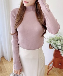 新品❤️CPGピンク ハイネック シアーハイネックカットトップス≪手洗い可能≫ | Ketty (Women
