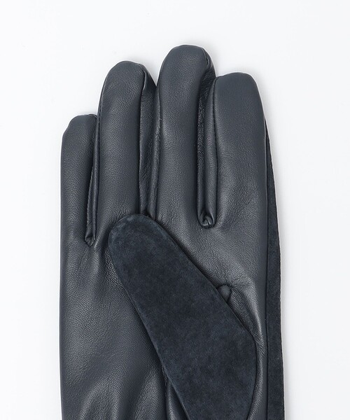 SHIPS（シップス）の「SHIPS:〈タッチパネル対応〉スエード リブ グローブ（手袋・メンズ・ネイビー/ブラウン/ブラック・ONE SIZE）」の8枚目の写真