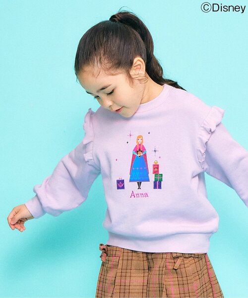 ディズニーキャラクター/FROZEN】モチーフトレーナー（スウェット