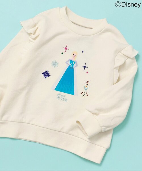 ディズニーキャラクター/FROZEN】モチーフトレーナー（スウェット