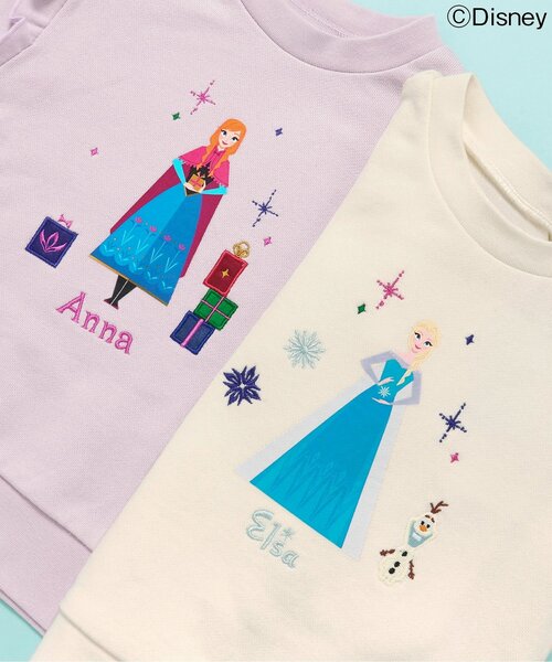 セール】【ディズニーキャラクター/FROZEN】モチーフトレーナー