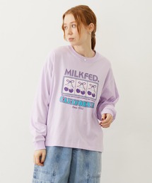 MILKFED.（ミルクフェド）の「CHERRY SLOT L/S TEE（Tシャツ/カットソー）」