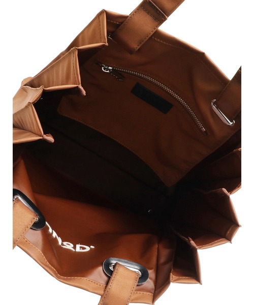 UN3D.(アンスリード)の「ORIGAMI PLEATS TOTE / オリガミプリーツトート(トートバッグ・レディース・キャメル/グレー/ネイビー・FREE)」の19枚目の写真