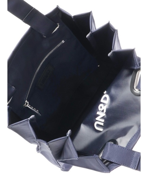 UN3D.(アンスリード)の「ORIGAMI PLEATS TOTE / オリガミプリーツトート(トートバッグ・レディース・キャメル/グレー/ネイビー・FREE)」の12枚目の写真