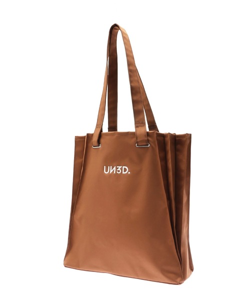 UN3D.(アンスリード)の「ORIGAMI PLEATS TOTE / オリガミプリーツトート(トートバッグ・レディース・キャメル/グレー/ネイビー・FREE)」の16枚目の写真