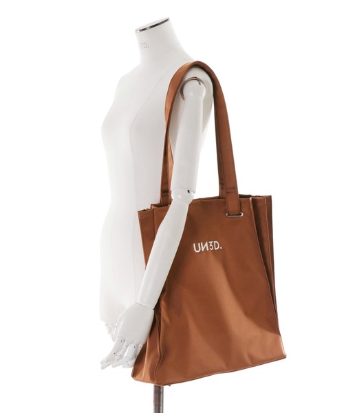 UN3D.(アンスリード)の「ORIGAMI PLEATS TOTE / オリガミプリーツトート(トートバッグ・レディース・キャメル/グレー/ネイビー・FREE)」の18枚目の写真