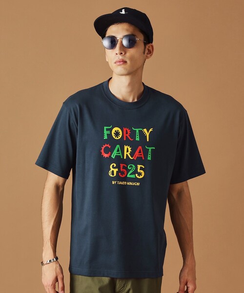 40ct&525(フォーティーカラッツアンドゴーニーゴ)の「【Sサイズ~】レゲエ調プリント半袖Tシャツ(Tシャツ/カットソー・メンズ・ブラック/ダークブラウン/ブルー系その他・01/02/03/04)」の20枚目の写真