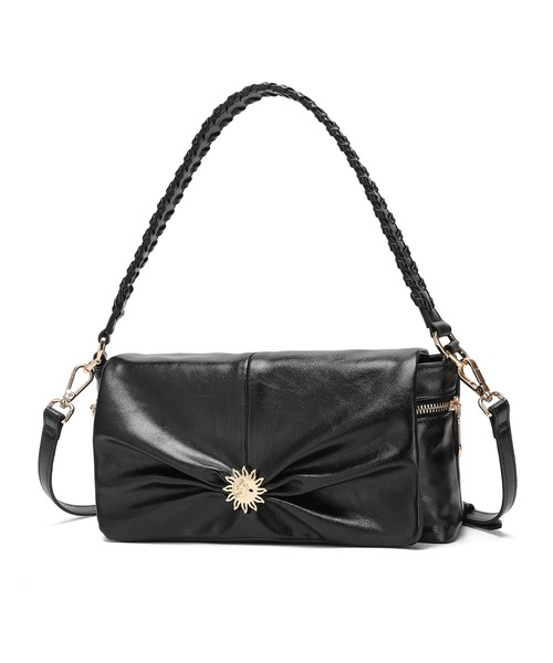 EVRIS(エヴリス)の「【EVRIS/エブリス】SUNNY ギャザー フラップショルダーバッグ(ショルダーバッグ・レディース・シルバー/アイボリー/ブラック/レッド・FREE)」の18枚目の写真