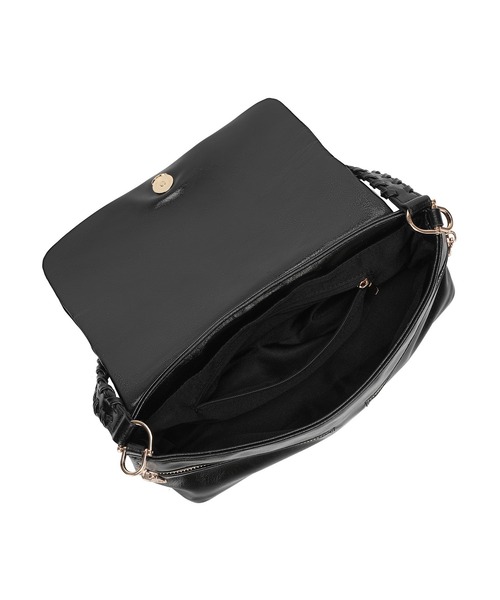 EVRIS(エヴリス)の「【EVRIS/エブリス】SUNNY ギャザー フラップショルダーバッグ(ショルダーバッグ・レディース・シルバー/アイボリー/ブラック/レッド・FREE)」の11枚目の写真