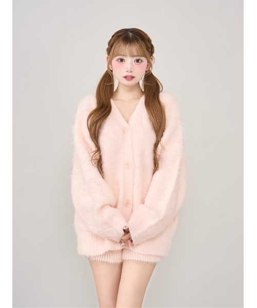 ヘアリーニットセットアップ（セットアップ）｜Darich
