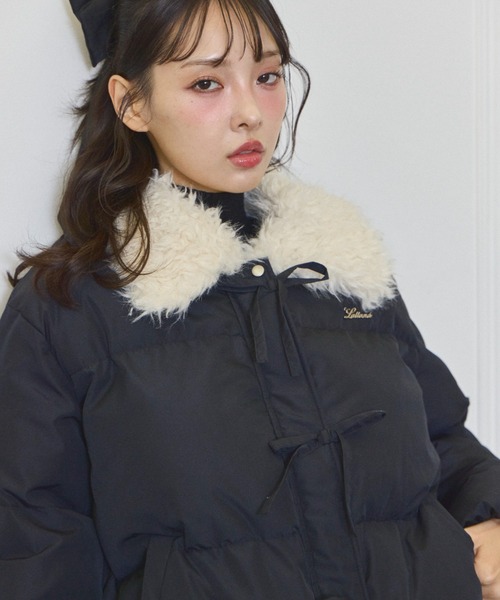Lallana シュガークラウド パファージャケット Lallana（ララーナ）の「Sugar Cloud Puffer Jacket/シュガークラウド