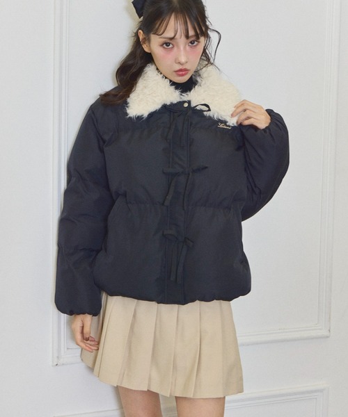 Lallana シュガークラウド パファージャケット Lallana（ララーナ）の「Sugar Cloud Puffer Jacket/シュガークラウド