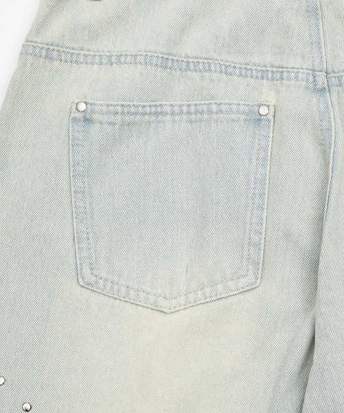 Studs vintage denim pants/スタッズヴィンテージ加工デニム（デニム