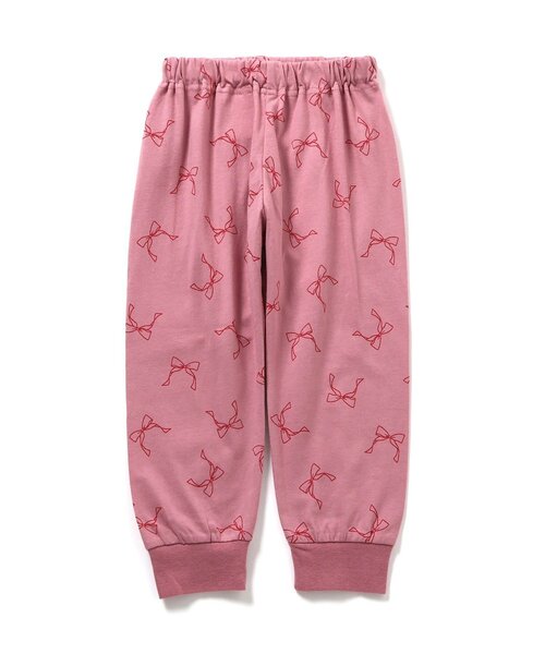 Ampersand（アンパサンド）の「【リンク/ジュニア対応】バラエティ天竺パジャマ（ルームウェア/パジャマ・キッズ・イエロー/ブラウン/ピンク/サックスブルー/クリーム/グレー・80/90/100/110/120/130/140）」の17枚目の写真