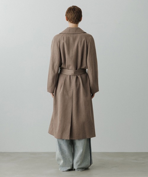 ADAM ET ROPE アダムエロペ　セットアップ　ノーカラー　チャコール セール】【chambrer】ROOM JACKET/セットアップ対応（ノーカラー